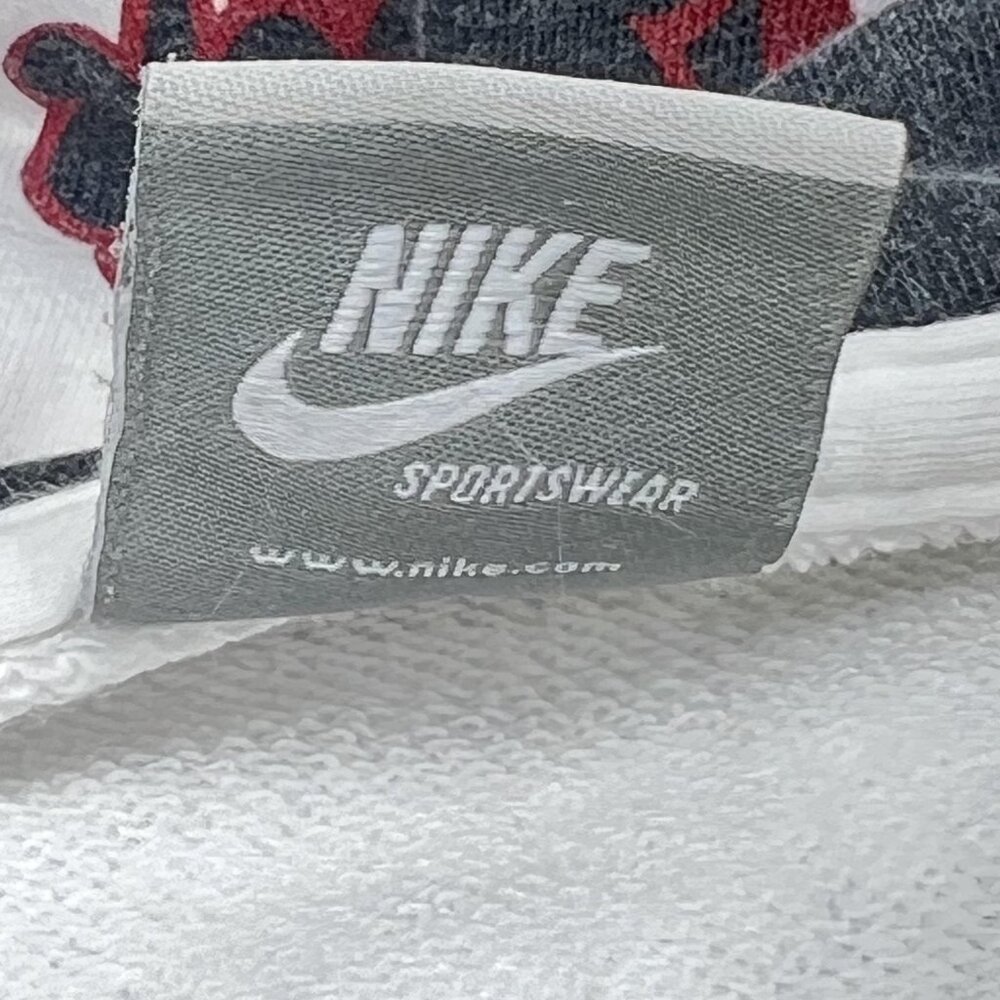 Nike Hoodie Men Large White Born To Lead Bull Full‎ Zip Graphic Sweatshirt RARE - Picture 9 of 12